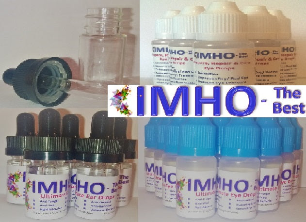 If you or your pet have an ear or eye infection or you want to improve overall eye health of you or your pet then our &quot;IMHO The Best&quot; range of 3 unique, top quality, highly effective and holistic eye and ear drops are just what you are looking for!!