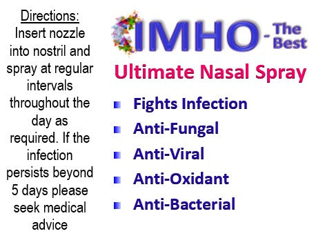 IMHO The Best Natural Anti-Microbial 10ml Nasal Spray