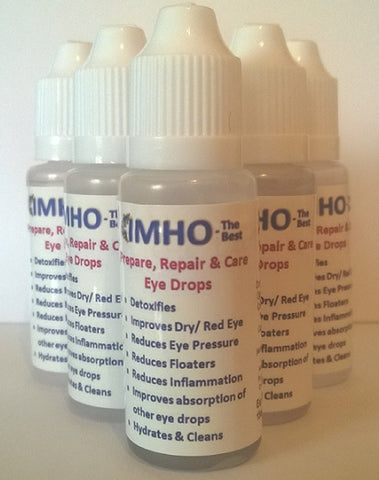 IMHO The Best - (MSM) Prepare, Repair & Care eye drops, for people & animals.